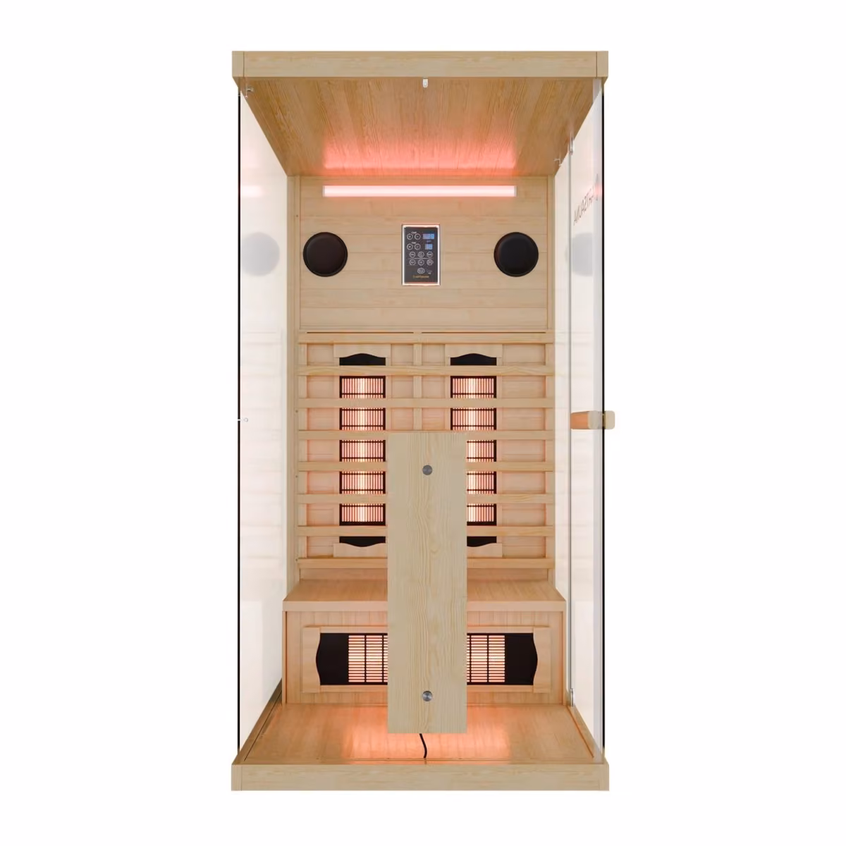 Artsauna Göteborg 90 Infrarotkabine, Frontansicht