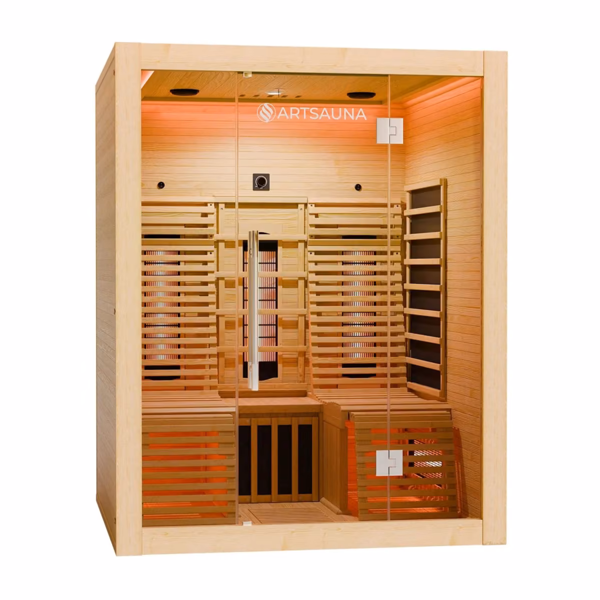 Artsauna Helsinki 150 Infrarotkabine, Frontansicht