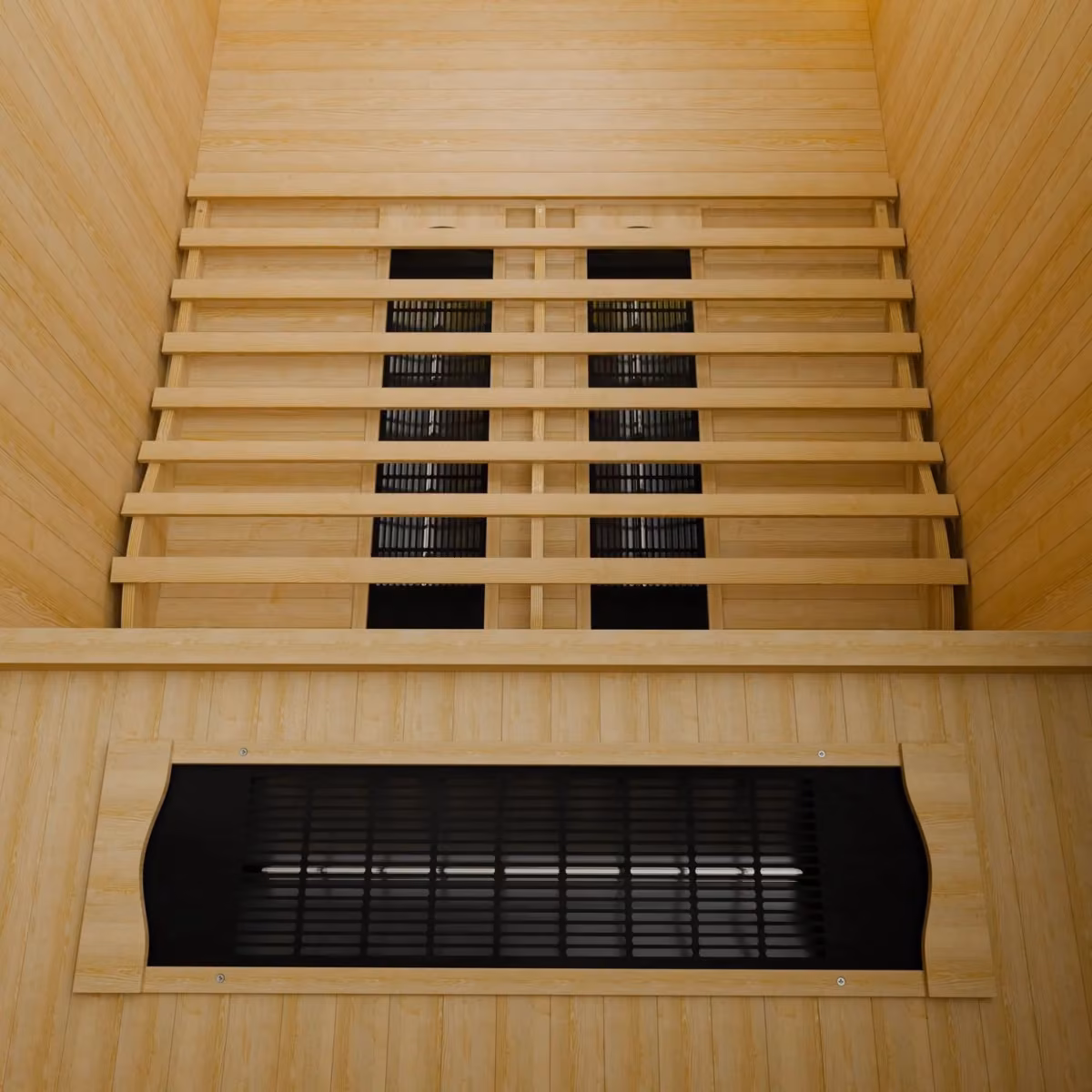 Artsauna Nyborg S120K Infrarotkabine, Detail Keramikstrahler
