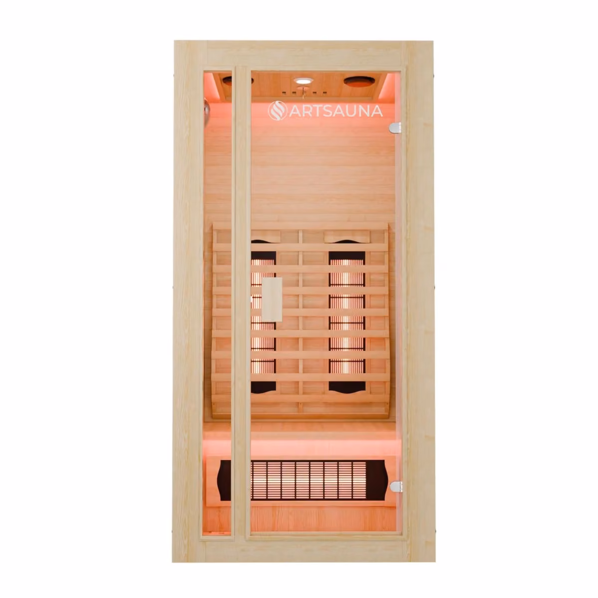 Artsauna Nyborg S90V Infrarotkabine, Frontansicht