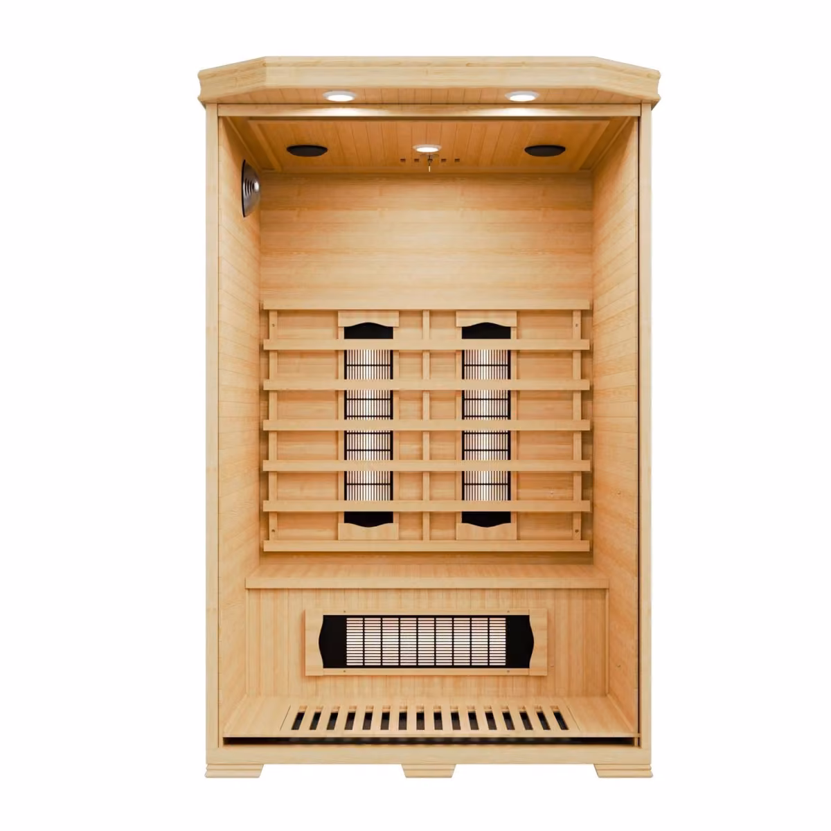 Artsauna Oslo Infrarotkabine, Frontansicht